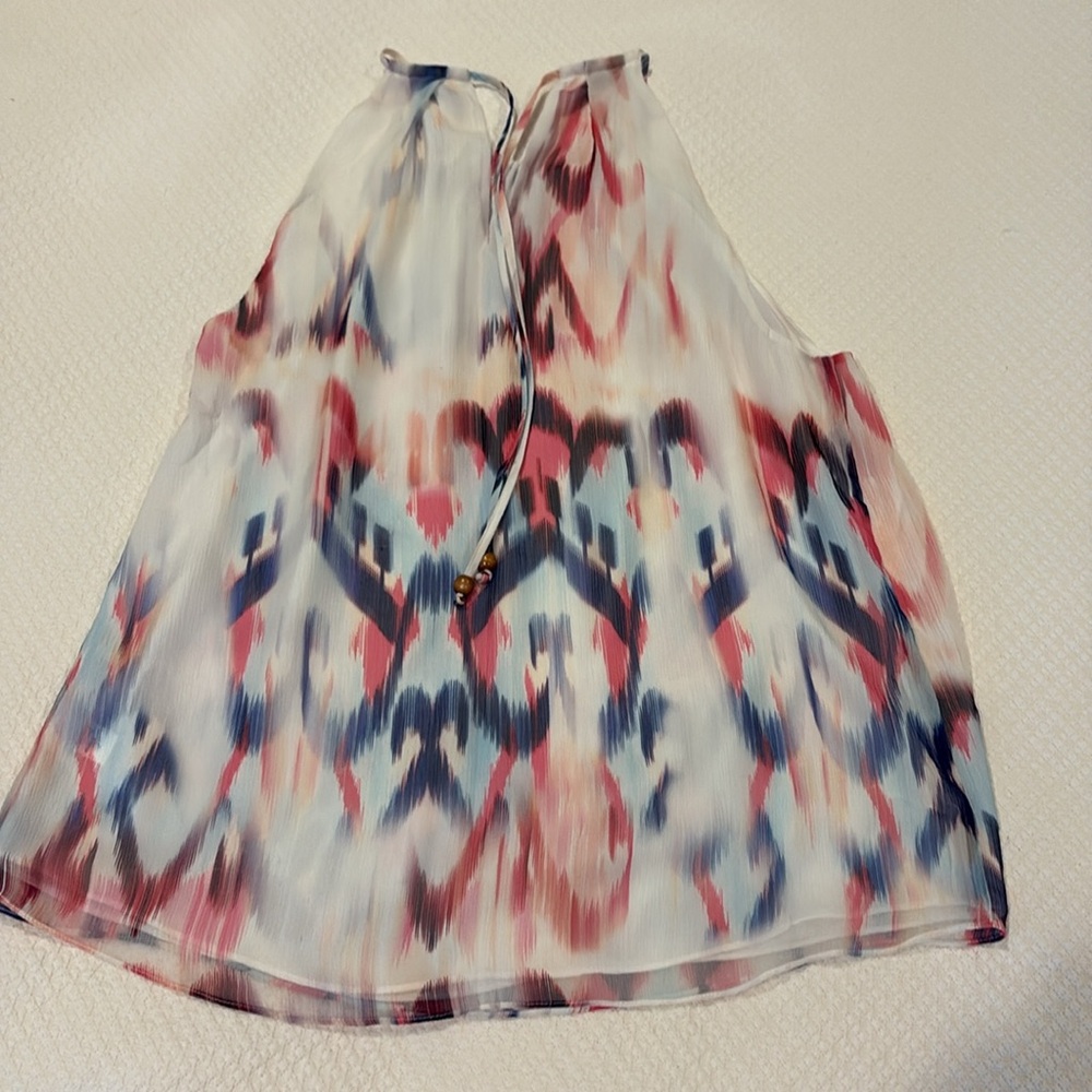 Ramy Brook Multicolor Sleeveless Blouse - Picture 3 of 6